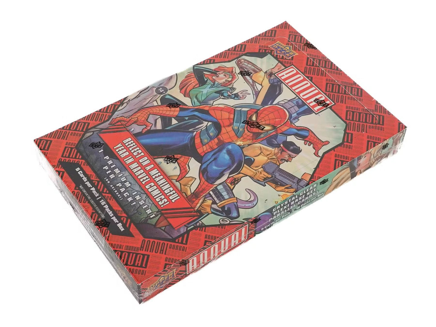 2023 - 24 Upper Deck Marvel Annual Hobby Box - Columbia Hobby - Sports Card Boxes - Toploaders - Card Savers