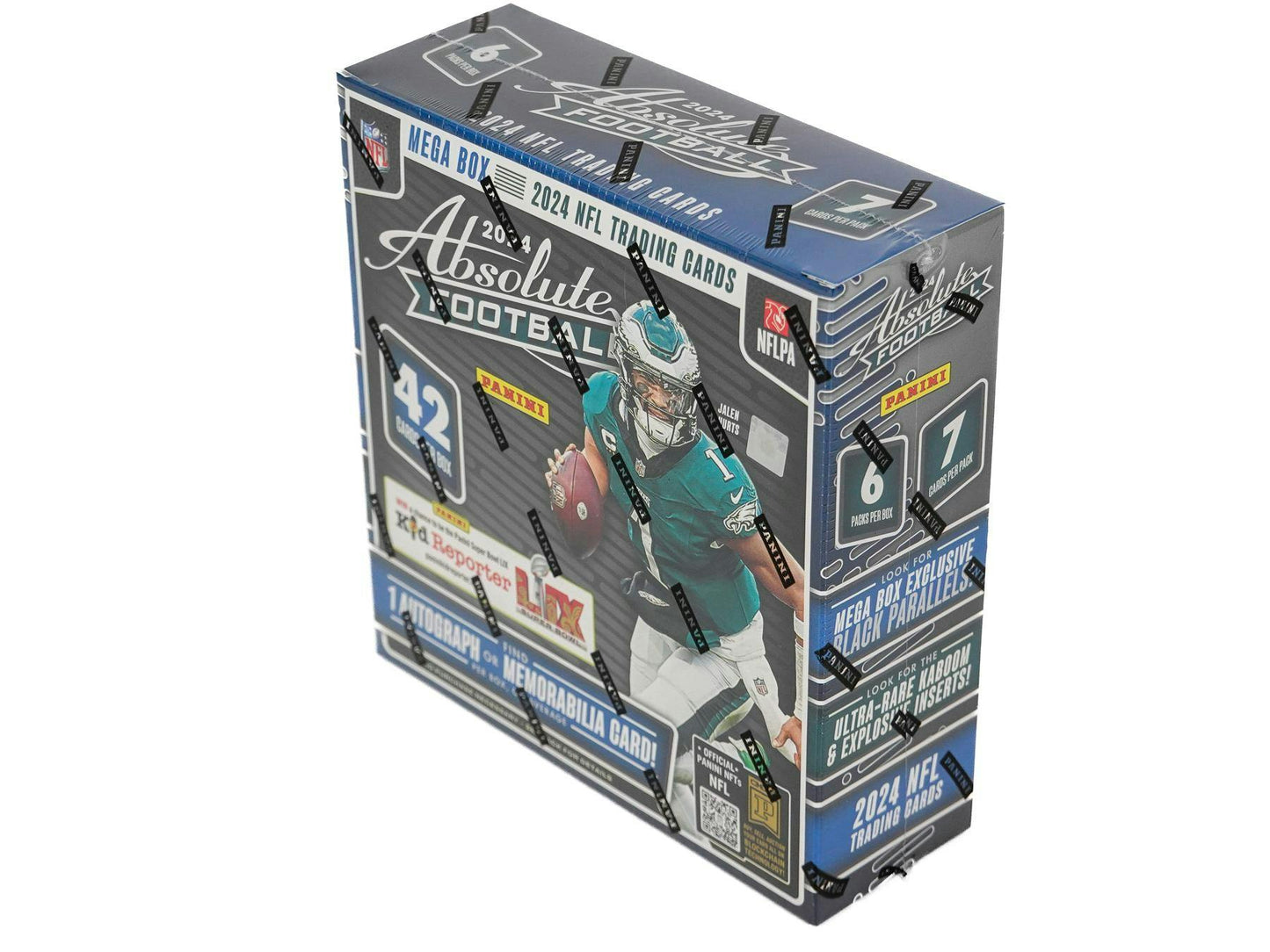 2024 Panini Absolute Football Mega Box - Columbia Hobby - Sports Card Boxes - Toploaders - Card Savers