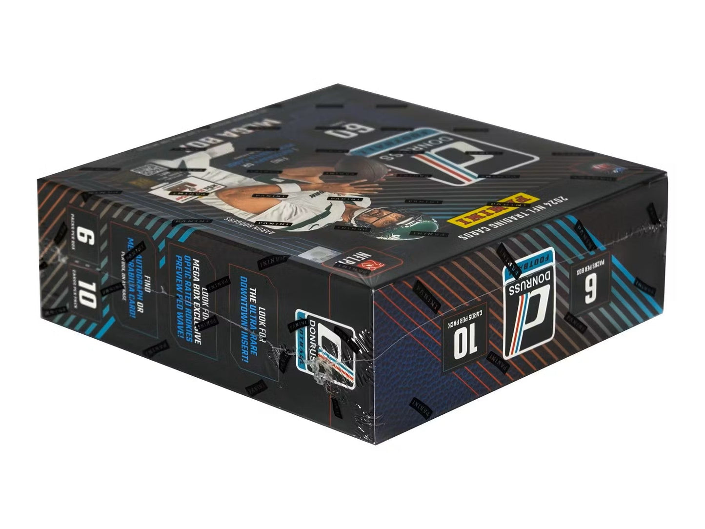 2024 Panini Donruss Football Mega Box - Columbia Hobby - Sports Card Boxes - Toploaders - Card Savers