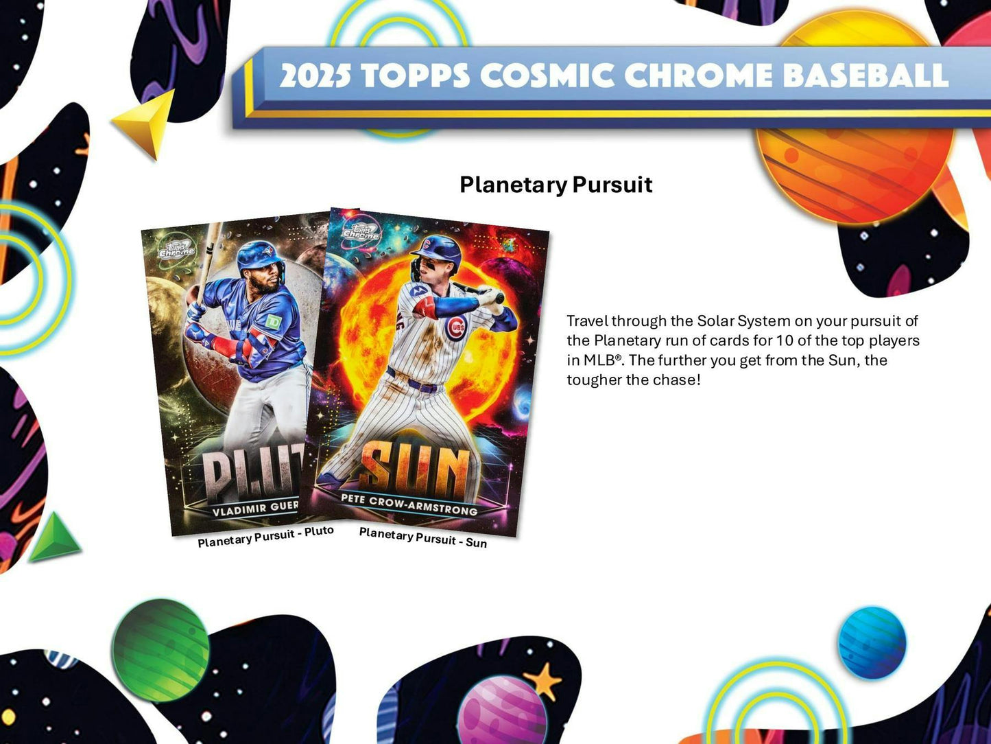2025 Topps Cosmic Chrome Baseball Hobby Box | Columbia Sports Cards - Columbia Hobby - Sports Card Boxes - Toploaders - Card Savers