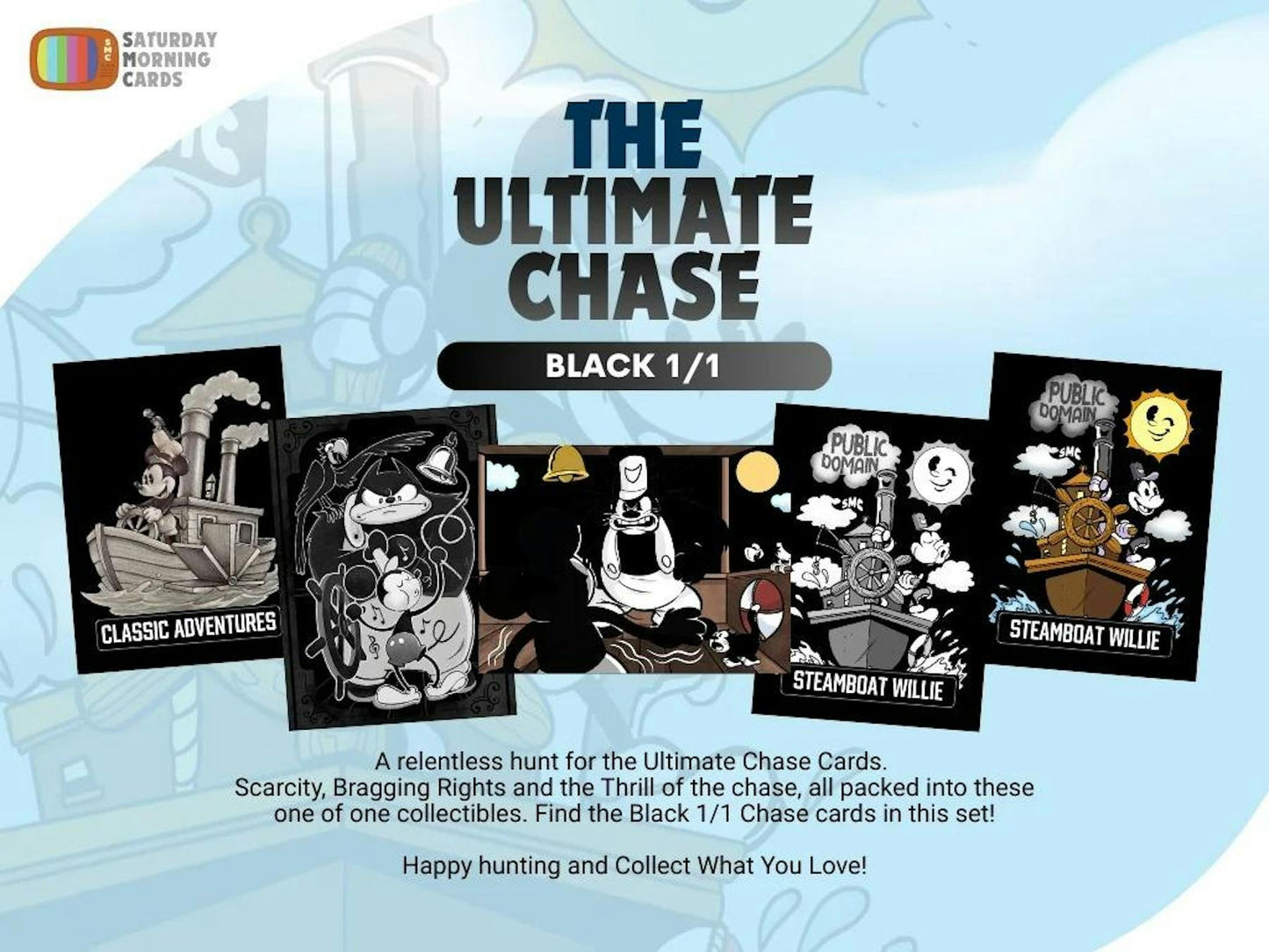 2026 Saturday Morning Cards Steamboat Willie Vol 2 Hobby Box | Columbia Sports Cards - Columbia Hobby - Sports Card Boxes - Toploaders - Card Savers