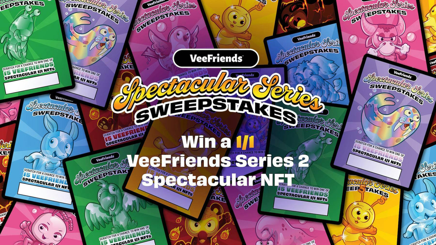 2026 VeeFriends Super Stickers Spectacular Series Box | Columbia Sports Cards - Columbia Hobby - Sports Card Boxes - Toploaders - Card Savers