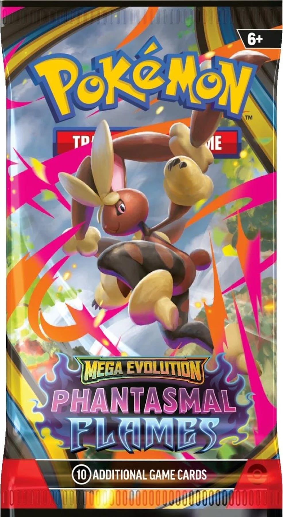 Pokémon Mega Evolution Phantasmal Flames Booster Bundle (6 Packs) - Columbia Hobby - Sports Card Boxes - Toploaders - Card Savers