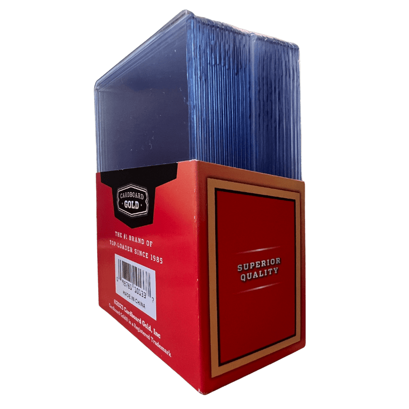 Ultra CBG Pro Regular Card Size Toploaders with Soft Sleeves Combo - 1000ct Case - Columbia Hobby - Sports Card Boxes - Toploaders - Card Savers