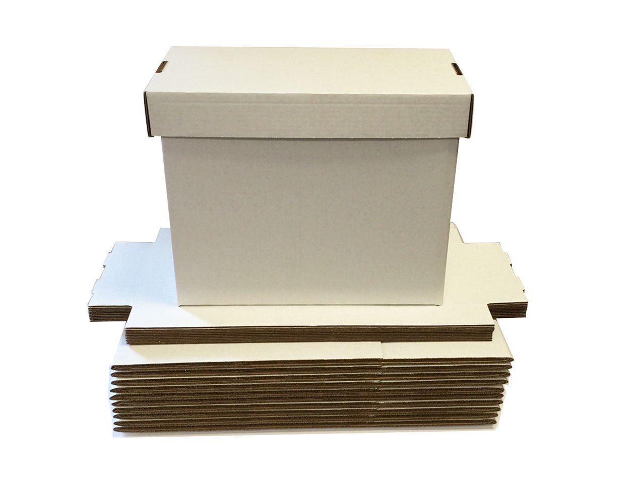 5 - Pack Short Comic Storage Boxes - Columbia Hobby - Sports Card Boxes - Toploaders - Card Savers