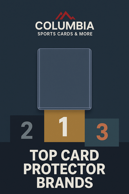 Toploader Brand Rankings: The Best Card Protectors for 2025 - Columbia Hobby - Sports Card Boxes - Toploaders - Card Savers