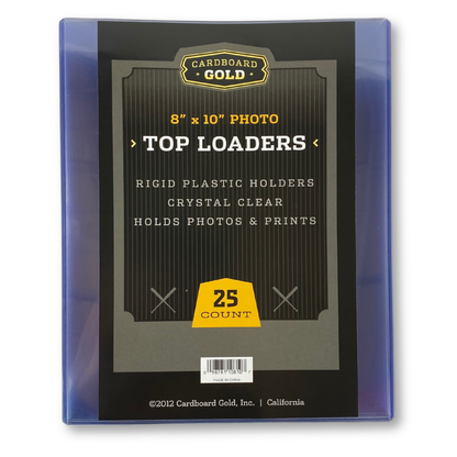 8x10 Photo Size Topload Toploader Holder - Case of 250