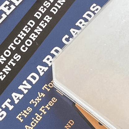 10,000ct Case Notched Soft Card Sleeves for Standard Size Trading Cards - Columbia Hobby - Sports Card Boxes - Toploaders - Card Savers