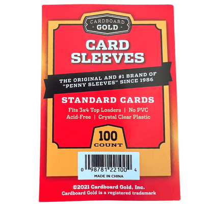 10,000ct Case Soft Card Sleeves for Standard Size Trading Cards - Columbia Hobby - Sports Card Boxes - Toploaders - Card Savers