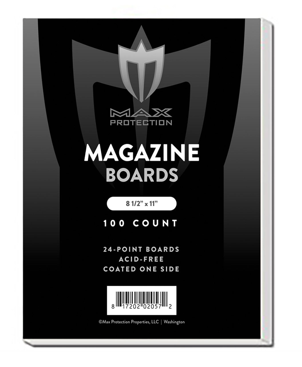 1000ct Case Magazine Backing Boards - 8 - 1/2 x11 - Columbia Hobby - Sports Card Boxes - Toploaders - Card Savers