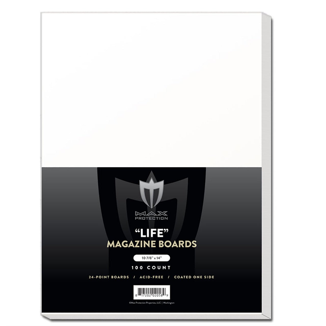 100ct Pack Life Magazine Backing Boards - 10 - 7/8 x14 - Columbia Hobby - Sports Card Boxes - Toploaders - Card Savers
