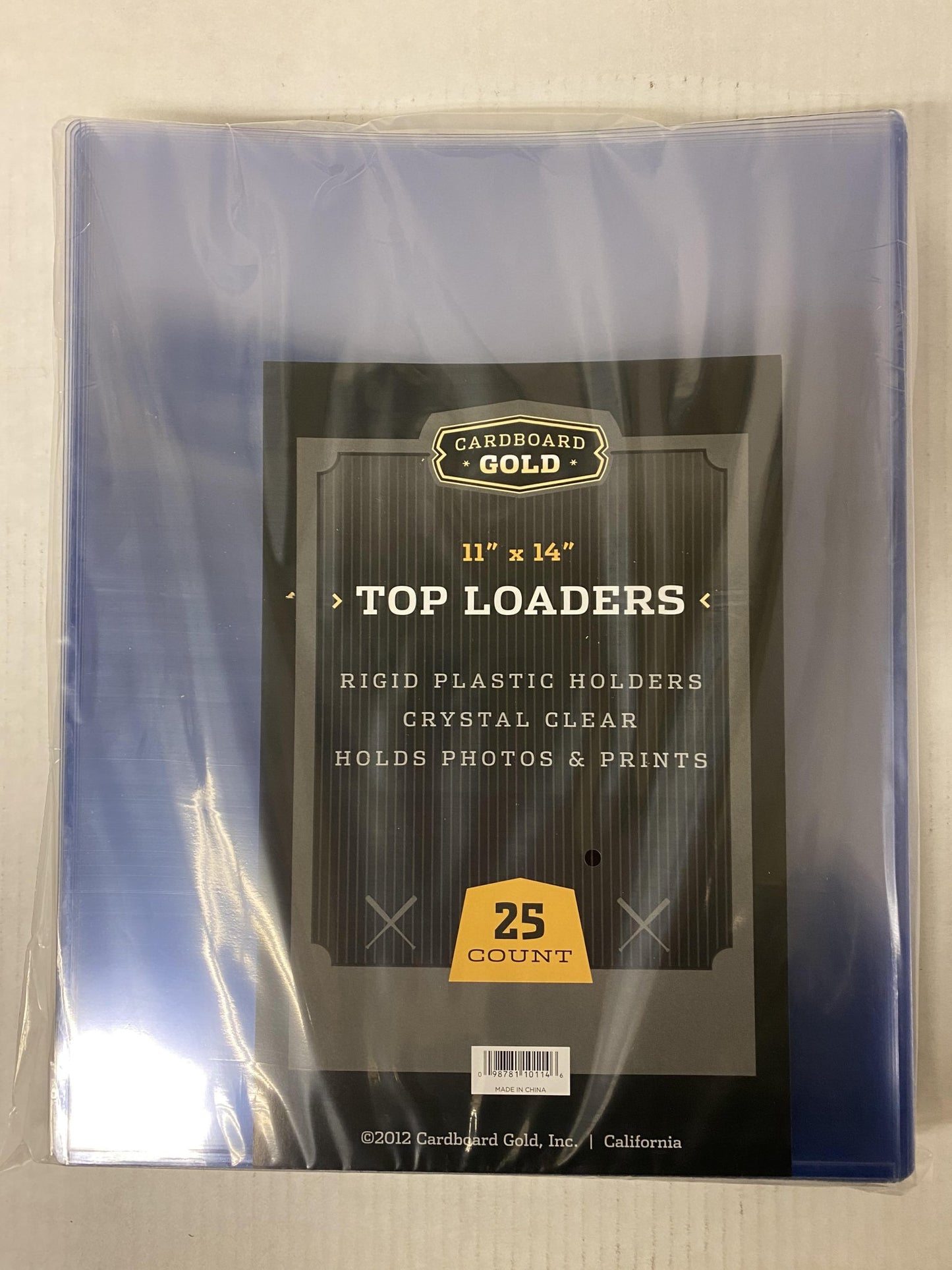 11x14 Photo / Print Size Topload Toploader Holder - Case of 100 - Columbia Hobby - Sports Card Boxes - Toploaders - Card Savers