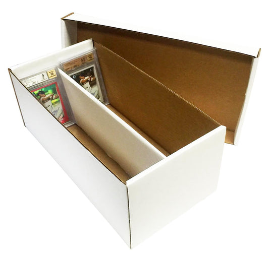 2 - Row Graded Card Storage Shoe Box - 5 Pack - Columbia Hobby - Sports Card Boxes - Toploaders - Card Savers