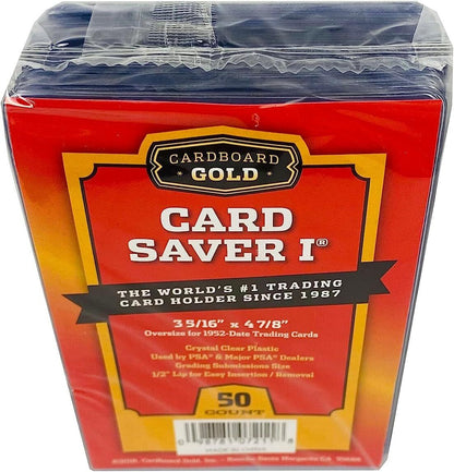 200ct Card Saver 1 - Red Box - PSA Grading Card Submissions Semi Rigid Holders - Columbia Hobby - Sports Card Boxes - Toploaders - Card Savers
