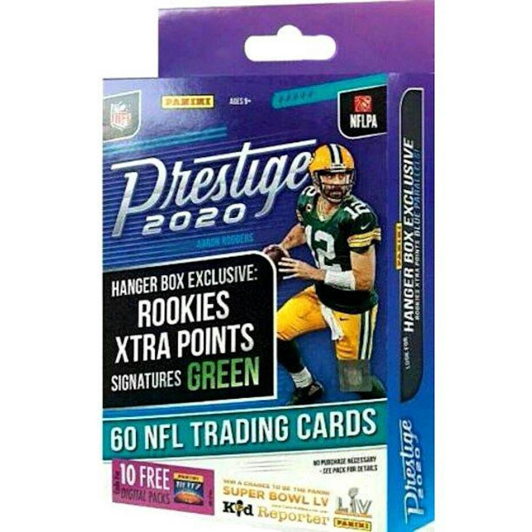 2020 Panini Prestige Football Hanger Box - Columbia Hobby - Sports Card Boxes - Toploaders - Card Savers