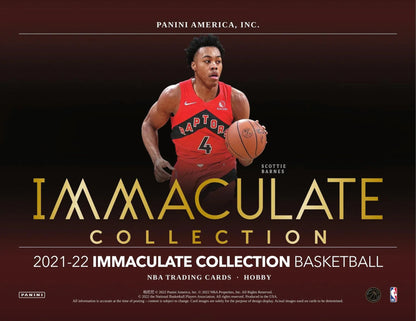 2021 - 22 Panini Immaculate Basketball Hobby Box - Columbia Hobby - Sports Card Boxes - Toploaders - Card Savers