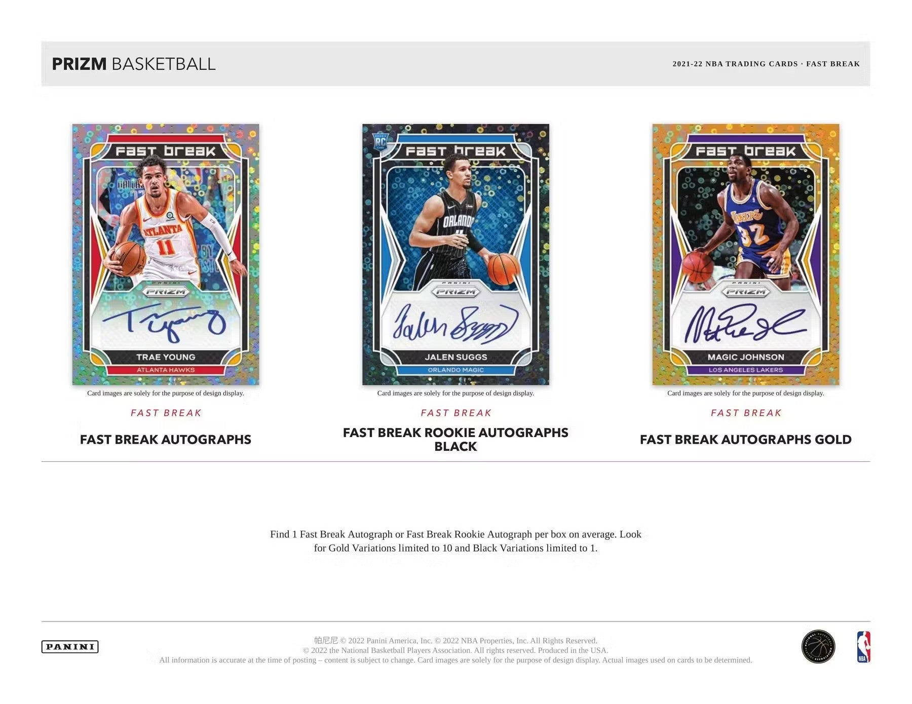 2021 - 22 Panini Prizm Basketball Fast Break Box - Columbia Hobby - Sports Card Boxes - Toploaders - Card Savers
