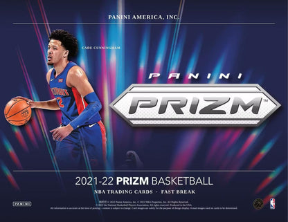 2021 - 22 Panini Prizm Basketball Fast Break Box - Columbia Hobby - Sports Card Boxes - Toploaders - Card Savers