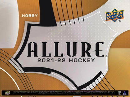 2021 - 22 Upper Deck Allure Hockey Hobby Box - Columbia Hobby - Sports Card Boxes - Toploaders - Card Savers