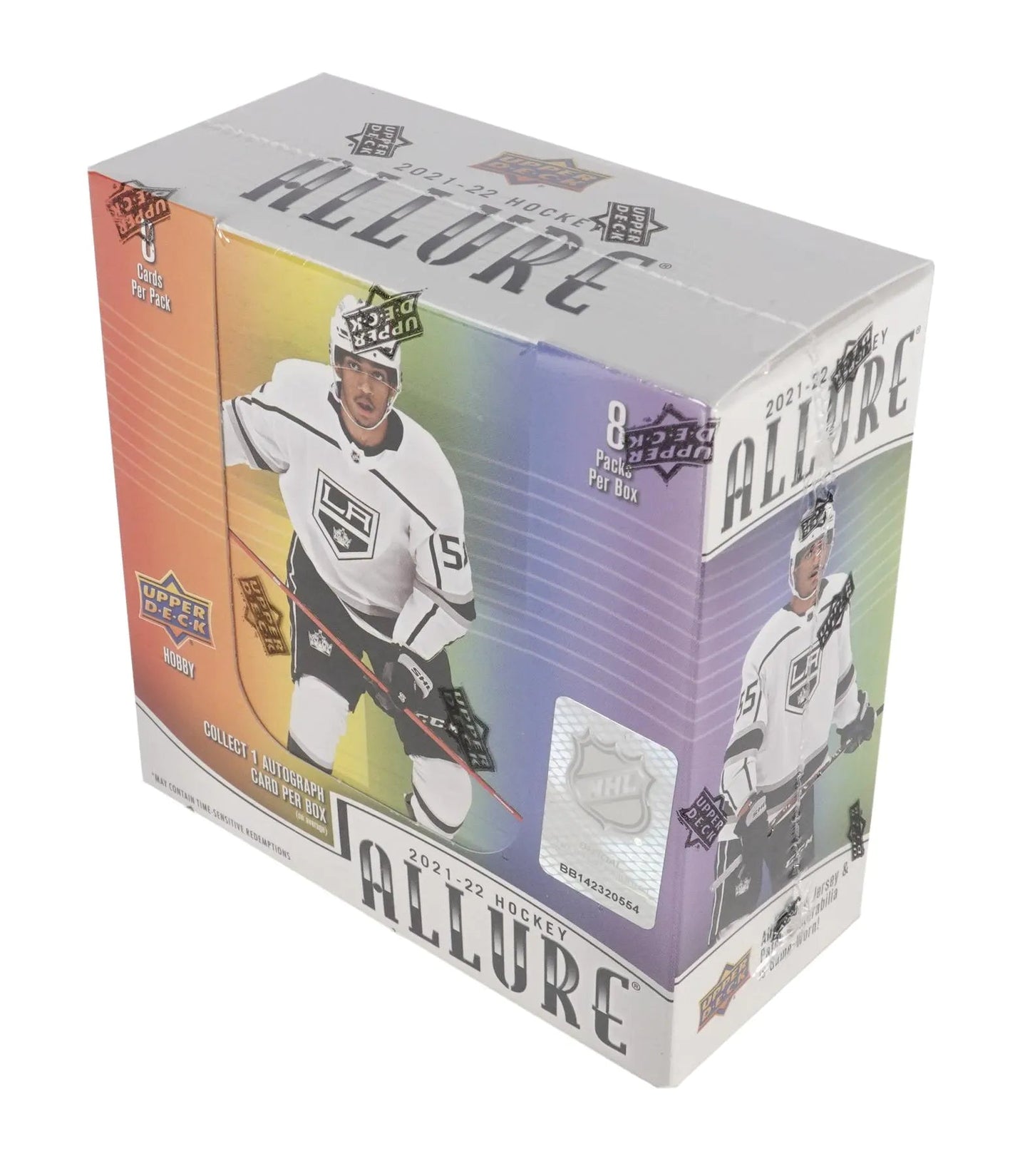 2021 - 22 Upper Deck Allure Hockey Hobby Box - Columbia Hobby - Sports Card Boxes - Toploaders - Card Savers
