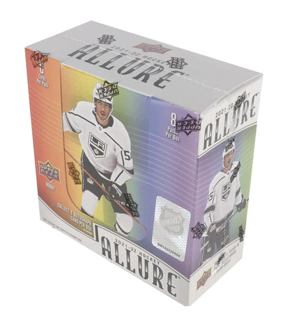2021 - 22 Upper Deck Allure Hockey Hobby Box - Columbia Hobby - Sports Card Boxes - Toploaders - Card Savers