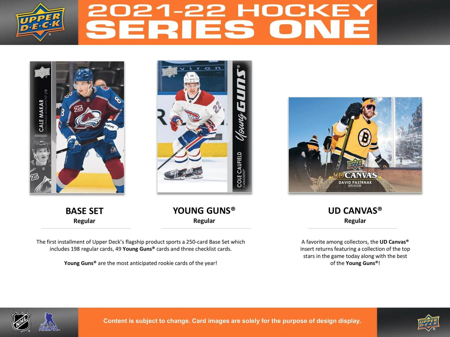 2021 - 22 Upper Deck Hockey Series One Retail Box - Columbia Hobby - Sports Card Boxes - Toploaders - Card Savers