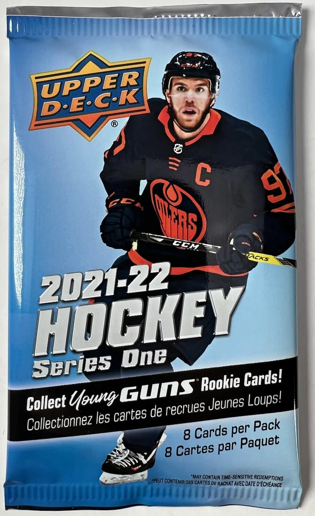 2021 - 22 Upper Deck Hockey Series One Retail Box - Columbia Hobby - Sports Card Boxes - Toploaders - Card Savers