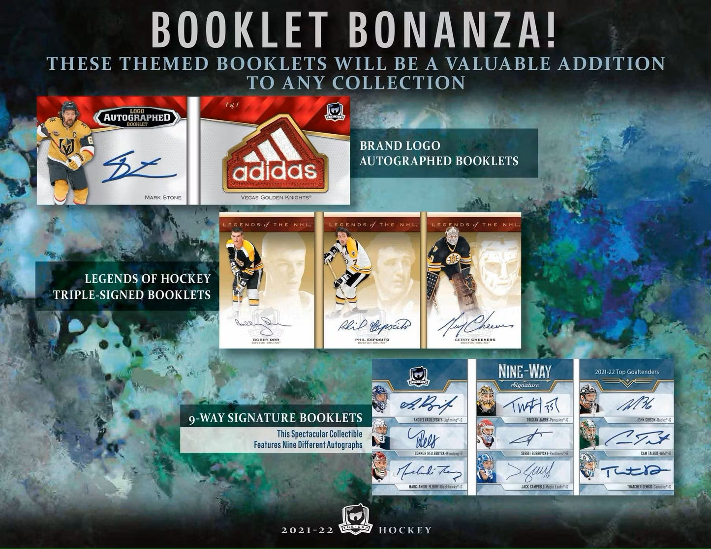 2021 - 22 Upper Deck The Cup Hockey Hobby Box - Columbia Hobby - Sports Card Boxes - Toploaders - Card Savers