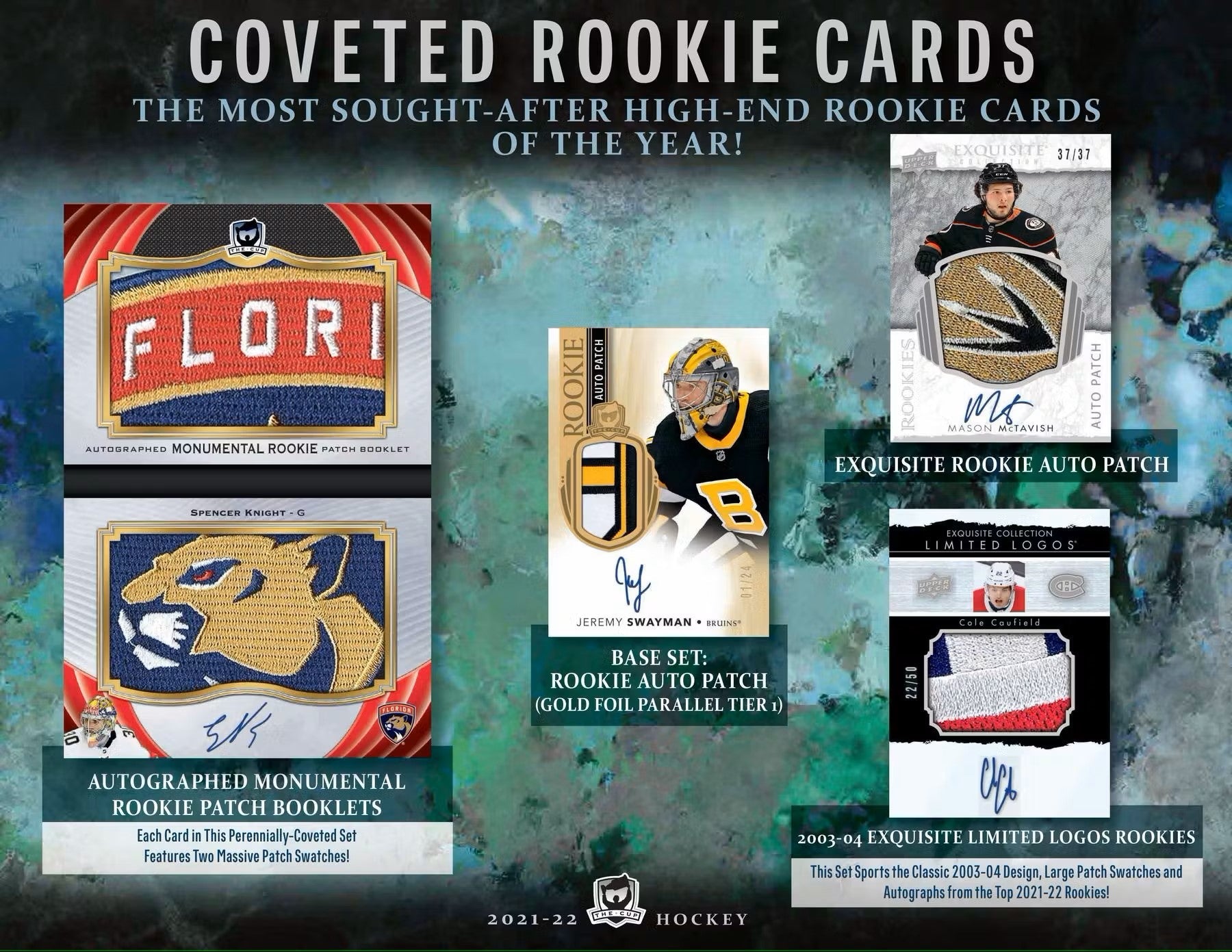 2021 - 22 Upper Deck The Cup Hockey Hobby Box - Columbia Hobby - Sports Card Boxes - Toploaders - Card Savers