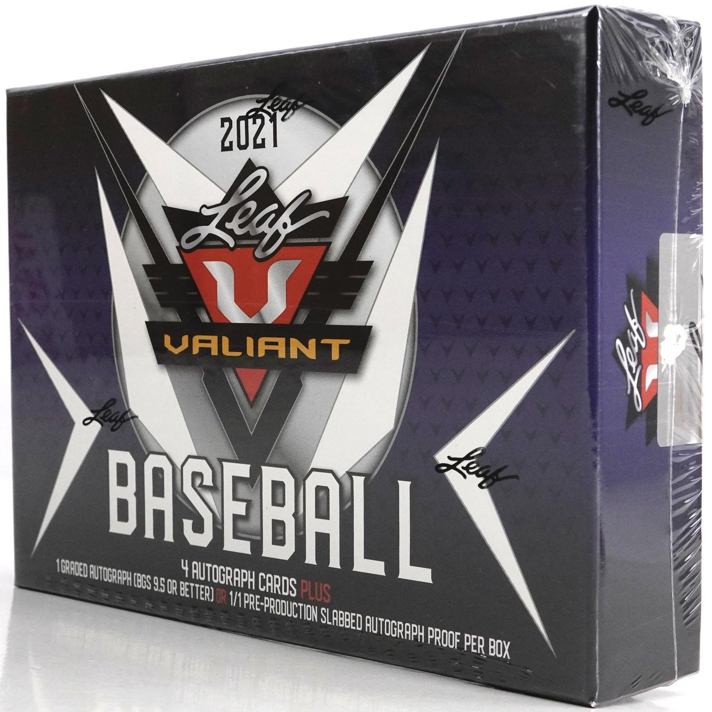 2021 Leaf Valiant Baseball Hobby Box - Columbia Hobby - Sports Card Boxes - Toploaders - Card Savers
