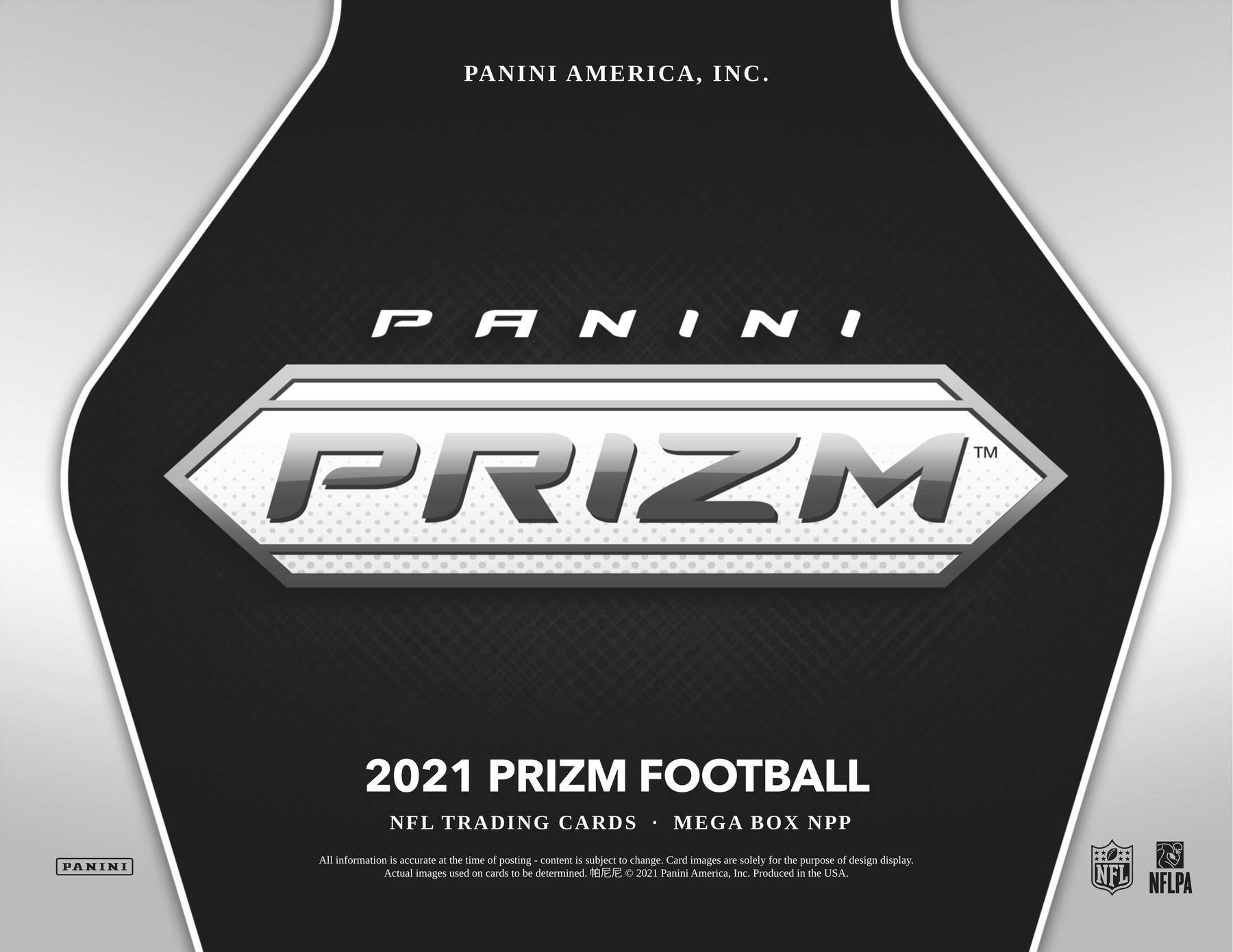2021 Panini Prizm Football Mega Box (Neon Green Pulsar!) - Columbia Hobby - Sports Card Boxes - Toploaders - Card Savers
