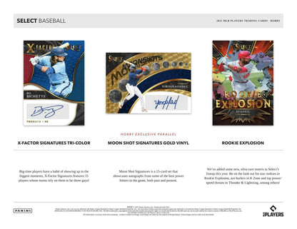 2021 Panini Select Baseball Hobby Box - Columbia Hobby - Sports Card Boxes - Toploaders - Card Savers