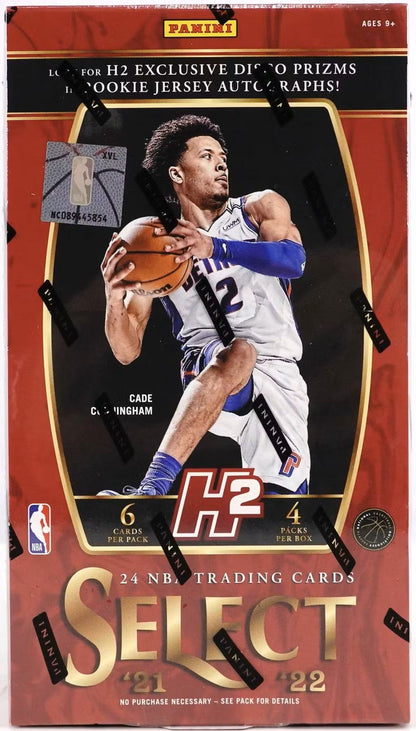 2021/22 Panini Select Basketball H2 Box - Columbia Hobby - Sports Card Boxes - Toploaders - Card Savers