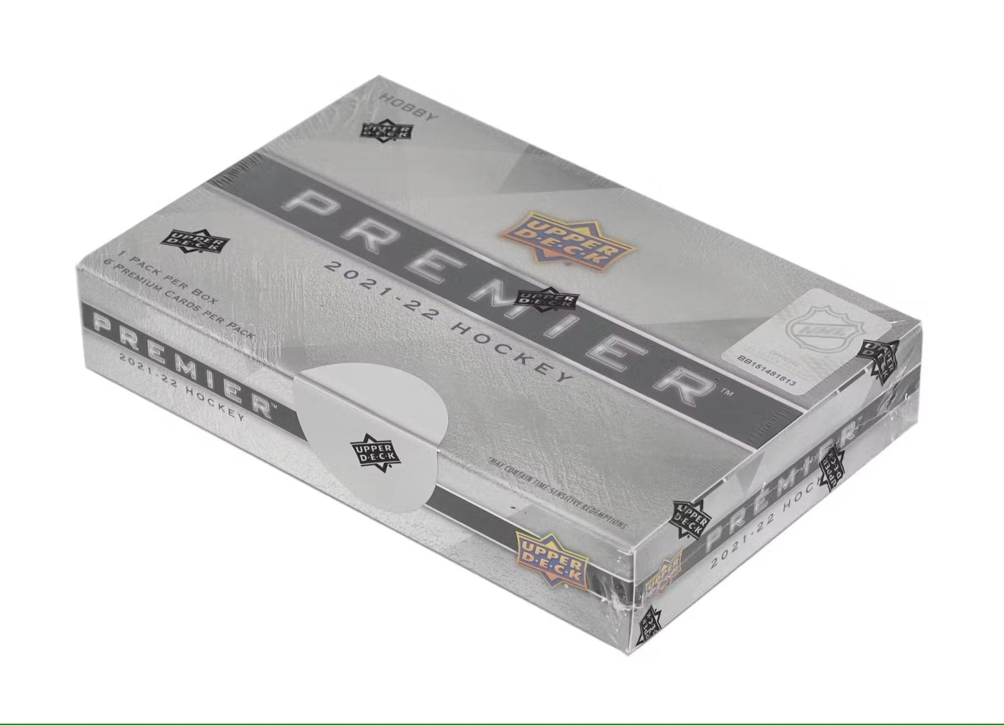 2021/22 Upper Deck Premier Hockey Hobby Box - Columbia Hobby - Sports Card Boxes - Toploaders - Card Savers