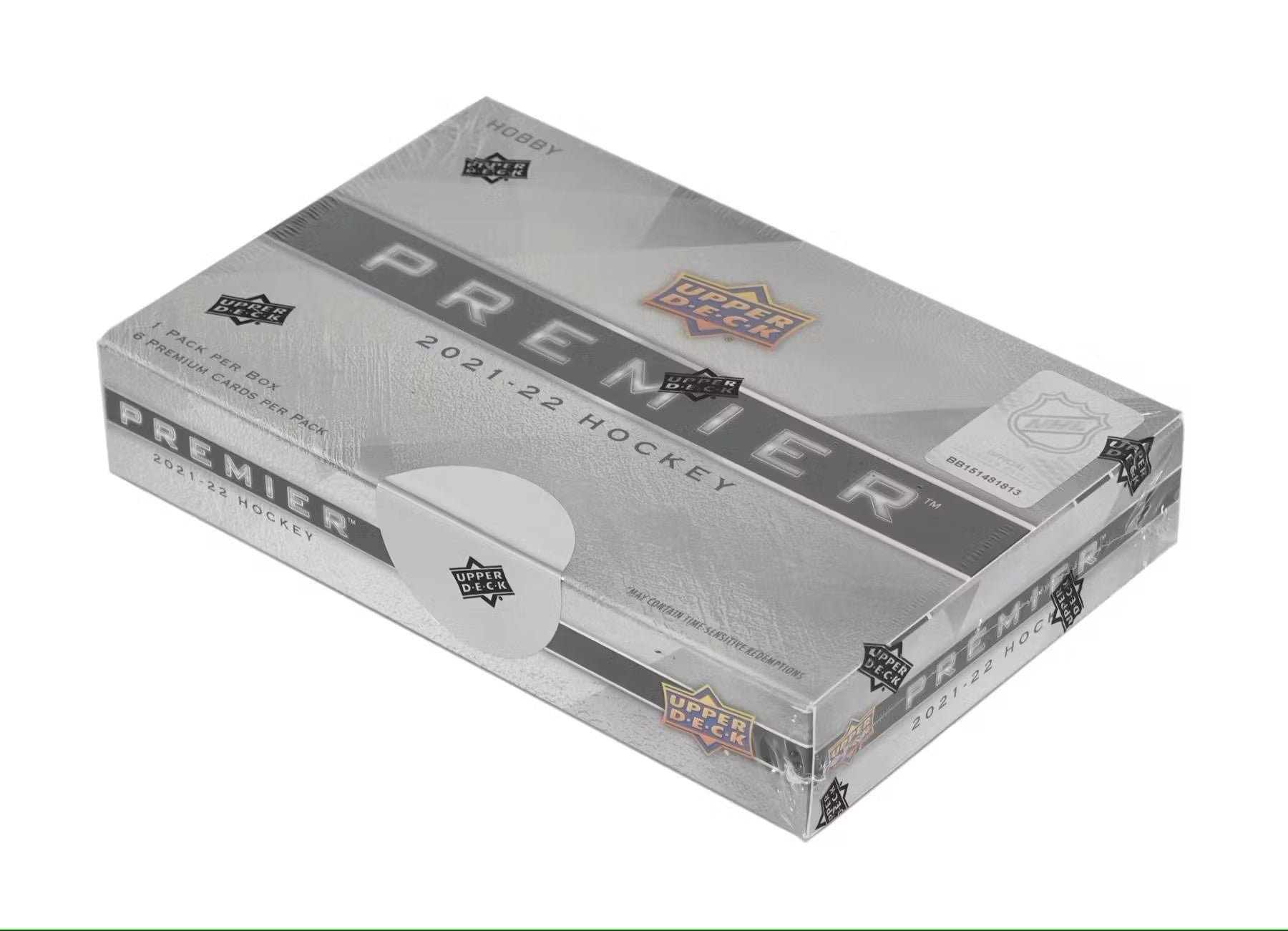 2021/22 Upper Deck Premier Hockey Hobby Box - Columbia Hobby - Sports Card Boxes - Toploaders - Card Savers