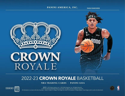 2022 - 23 PANINI CROWN ROYALE NBA BASKETBALL ASIA TMALL BOX - FREE SHIPPING 🔥🔥🔥 - Columbia Hobby - Sports Card Boxes - Toploaders - Card Savers