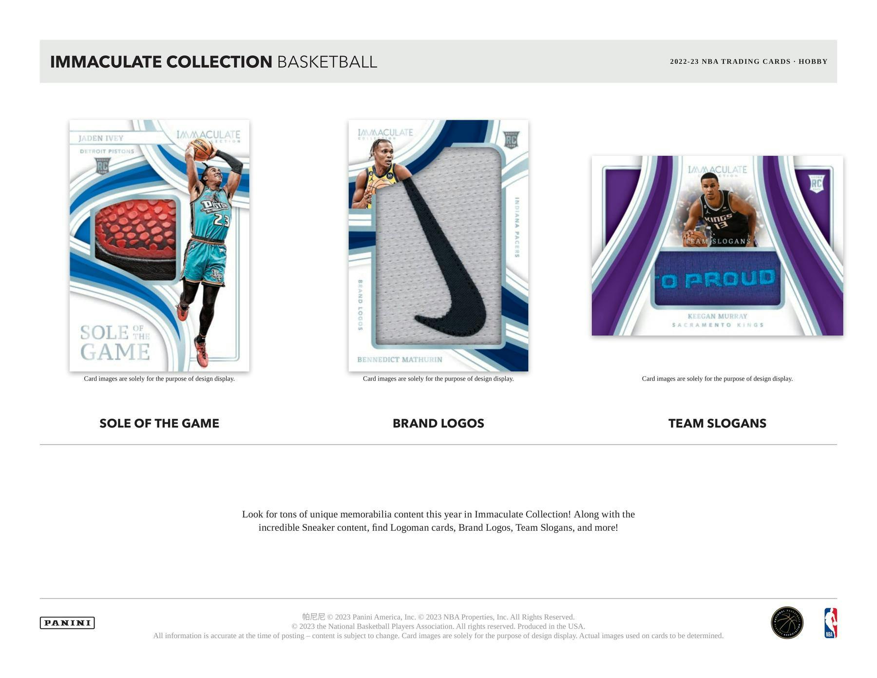 2022 - 23 Panini Immaculate Basketball Hobby - Columbia Hobby - Sports Card Boxes - Toploaders - Card Savers