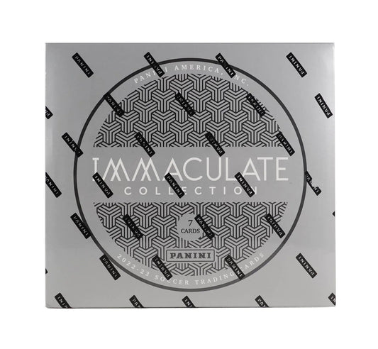 2022 - 23 Panini Immaculate Soccer Hobby Box - Columbia Hobby - Sports Card Boxes - Toploaders - Card Savers