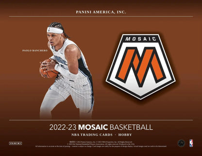 2022 - 23 Panini Mosaic Basketball Hobby Box - Columbia Hobby - Sports Card Boxes - Toploaders - Card Savers