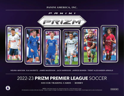 2022 - 23 Panini Prizm EPL Soccer Hobby - Columbia Hobby - Sports Card Boxes - Toploaders - Card Savers
