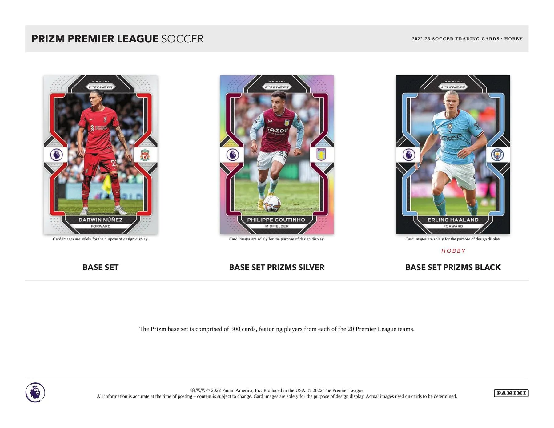 2022 - 23 Panini Prizm EPL Soccer Hobby - Columbia Hobby - Sports Card Boxes - Toploaders - Card Savers