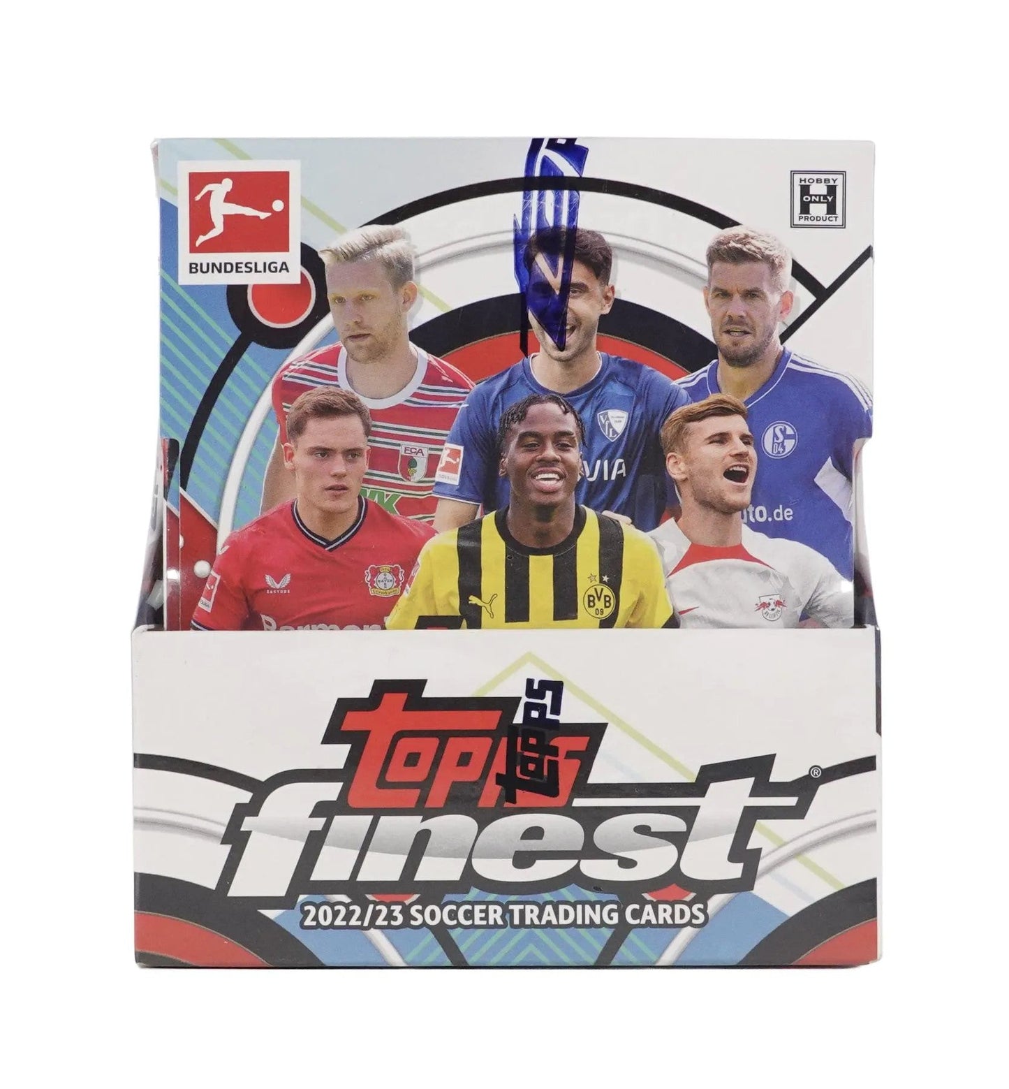 2022 - 23 Topps Finest Bundesliga Soccer Hobby Box - Columbia Hobby - Sports Card Boxes - Toploaders - Card Savers
