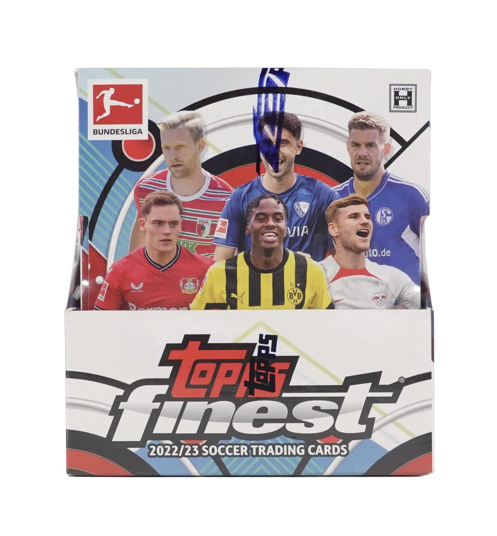 2022 - 23 Topps Finest Bundesliga Soccer Hobby Box - Columbia Hobby - Sports Card Boxes - Toploaders - Card Savers