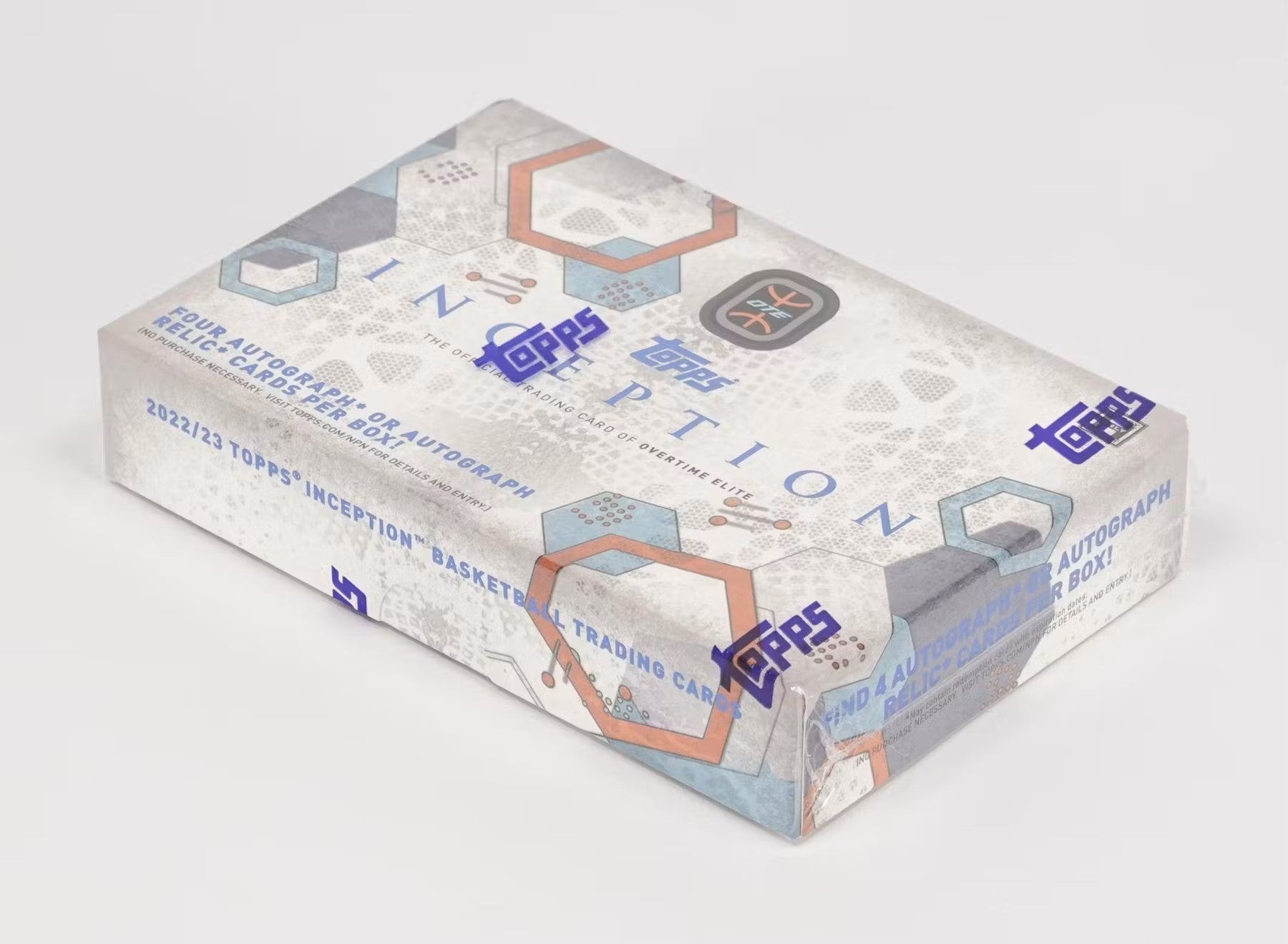 2022 - 23 Topps Inception Overtime Elite Basketball Hobby Box - Columbia Hobby - Sports Card Boxes - Toploaders - Card Savers