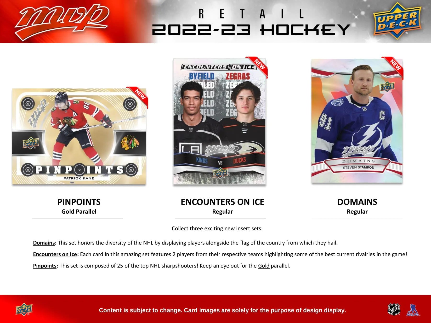 2022 - 23 Upper Deck MVP Hockey Retail 36 - Pack Box - Columbia Hobby - Sports Card Boxes - Toploaders - Card Savers