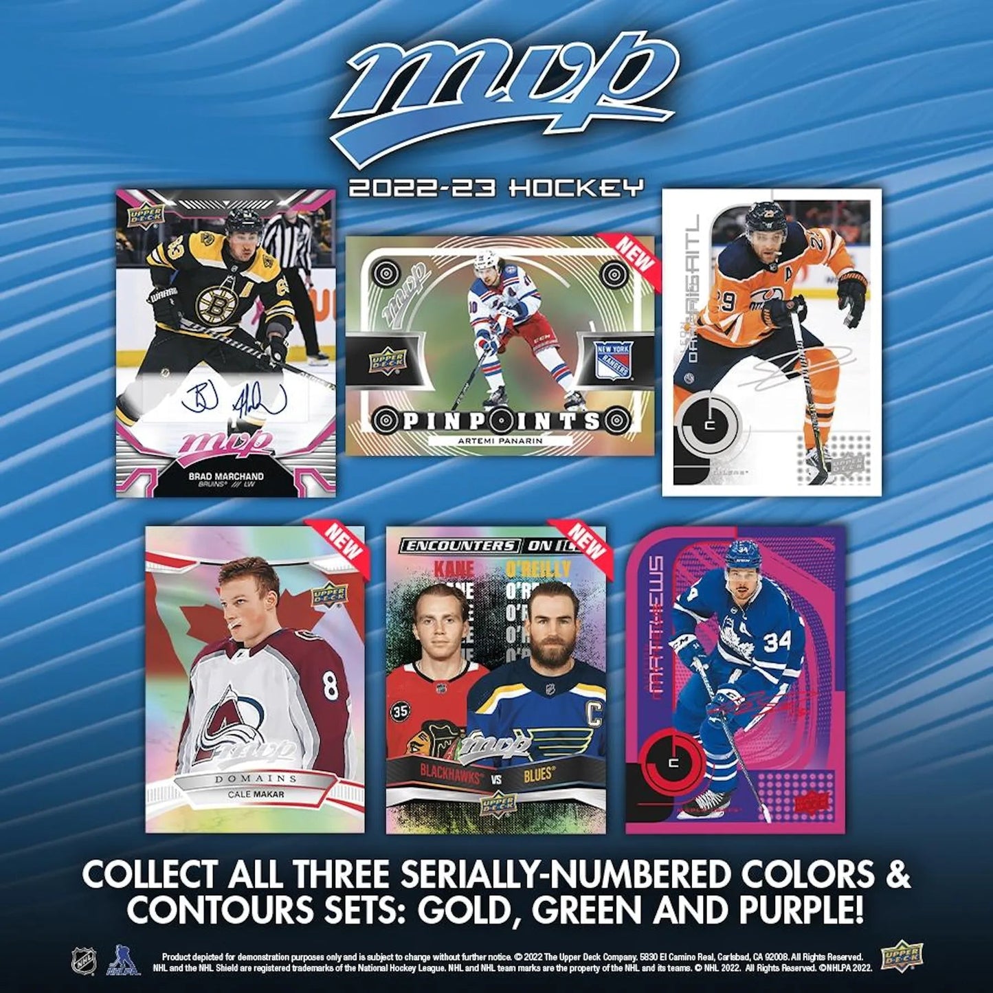 2022 - 23 Upper Deck MVP Hockey Retail 36 - Pack Box - Columbia Hobby - Sports Card Boxes - Toploaders - Card Savers