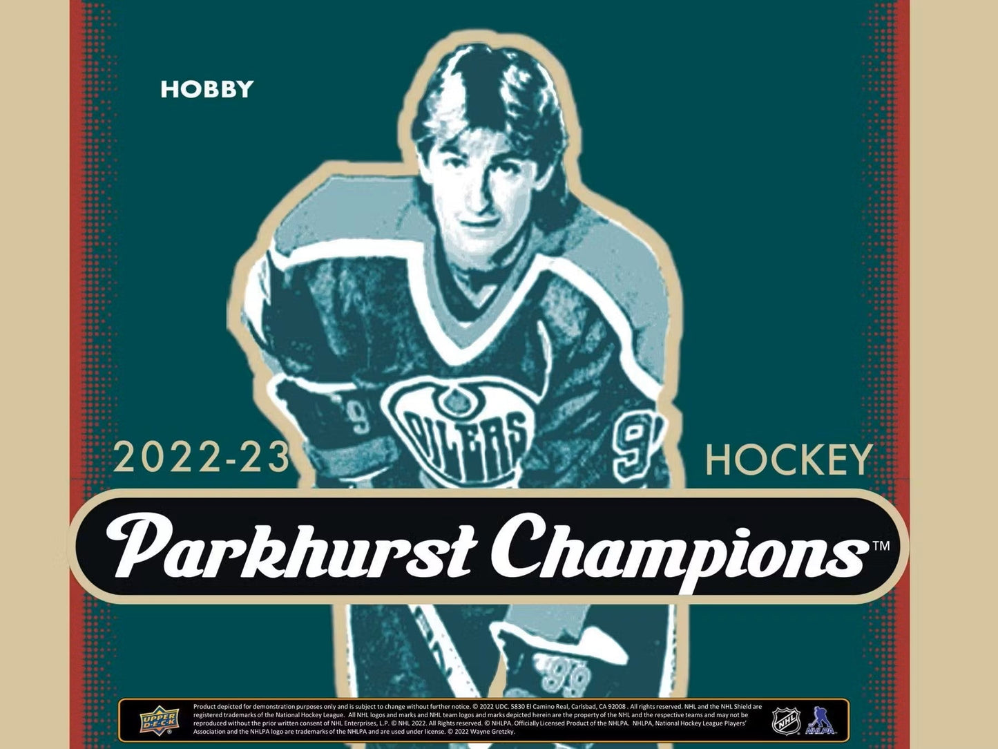 2022 - 23 Upper Deck Parkhurst Champions Hockey Hobby Box - Columbia Hobby - Sports Card Boxes - Toploaders - Card Savers