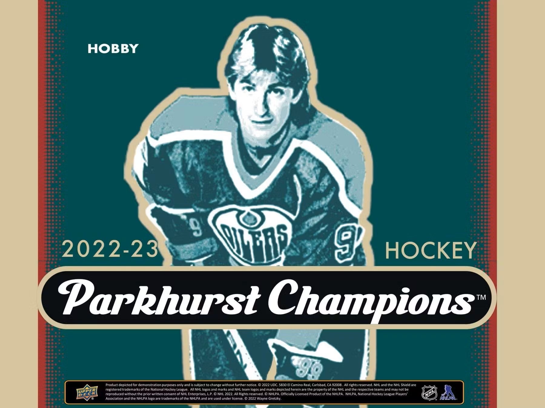 2022 - 23 Upper Deck Parkhurst Champions Hockey Hobby Box - Columbia Hobby - Sports Card Boxes - Toploaders - Card Savers
