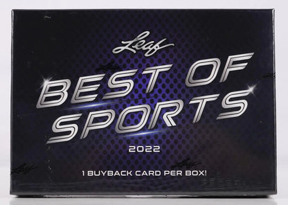 2022 Leaf Best of Sports Hobby Box - Columbia Hobby - Sports Card Boxes - Toploaders - Card Savers