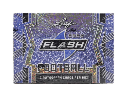 2022 Leaf Flash Football Hobby Box - Columbia Hobby - Sports Card Boxes - Toploaders - Card Savers